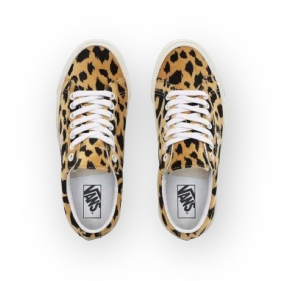 HTF: new Vans ✌︎︎ Leopard Sid Anaheim Factory DX ✌︎︎ Classic Logo Skater Sneaker - Picture 2 of 16